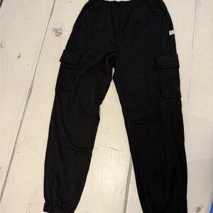 Vuori Black Cargo Joggers